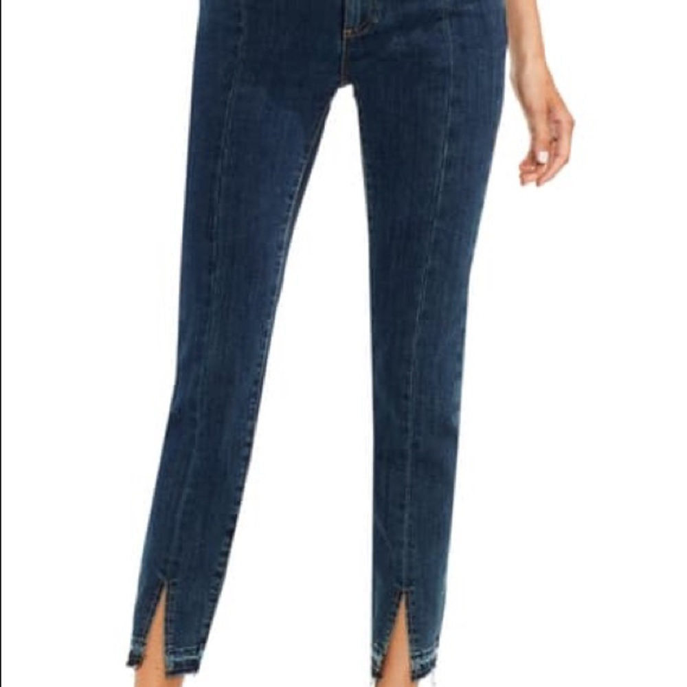 Vince Camuto jeans with ankle slit, Size 10